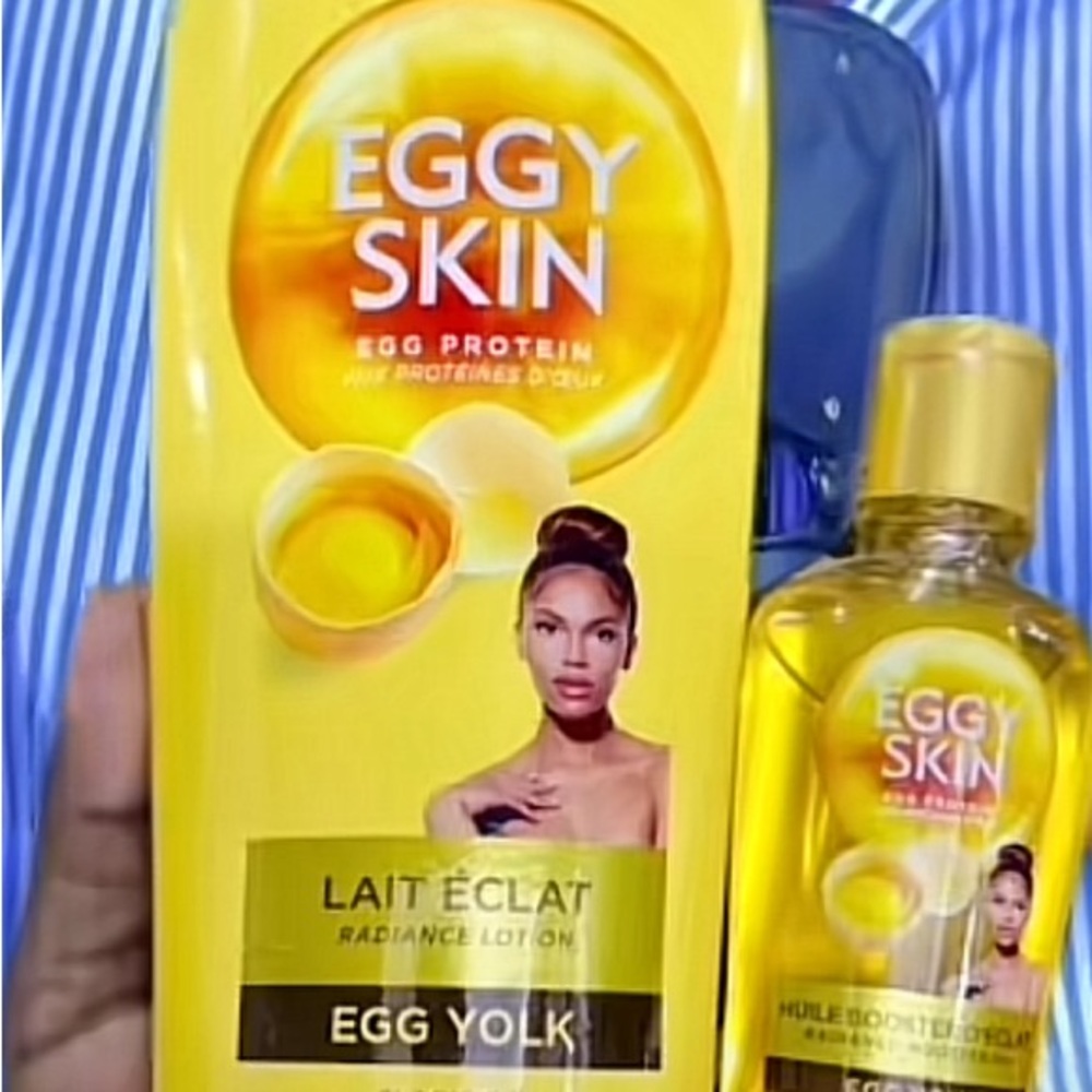 Yellow Moisturizer with Egg Protein